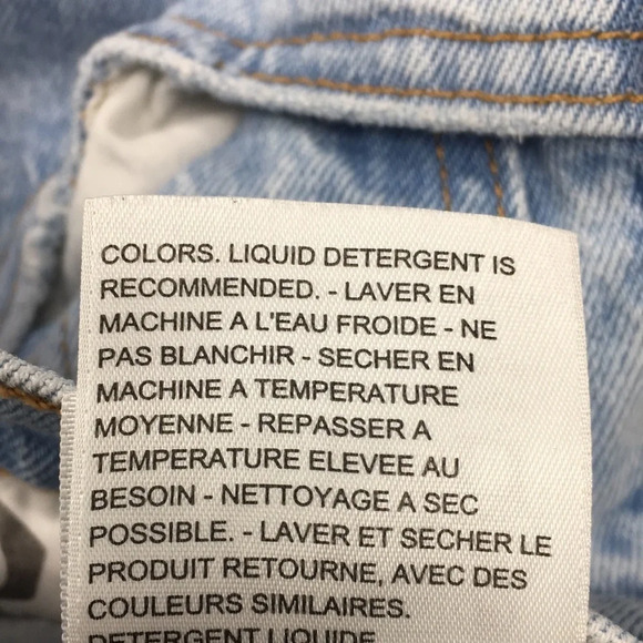 3/$20 Levi’s 501 Skinny Mom Jeans Womens 25x28 Light Wash Button Fly Premium - Picture 14 of 16